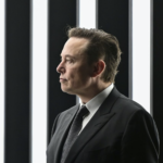 Elon Musk B&W lines