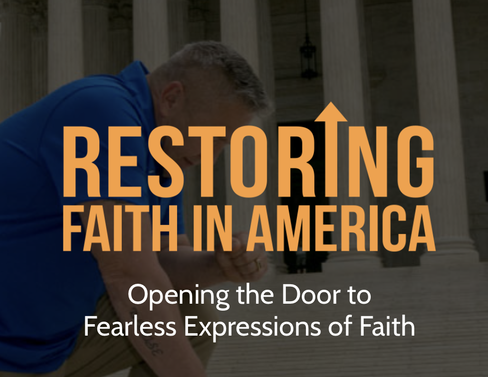 restoring faith in america