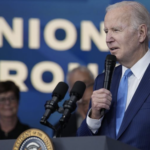 Biden speaks to labor union workers