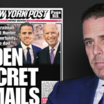 NYPost headline and photo of Hunter Biden