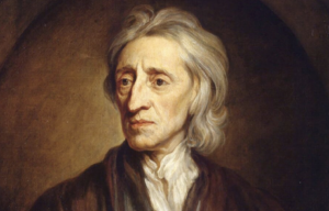 portrait of John Locke by Godfrey Kneller, 1697