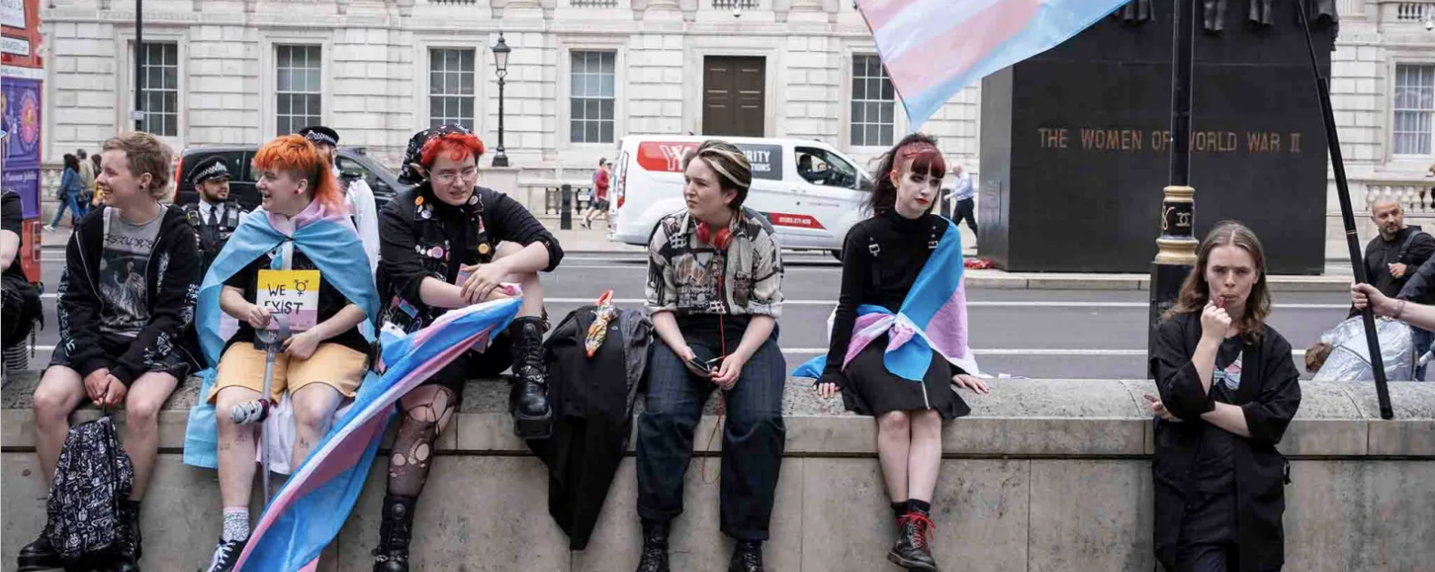 Trans-gender teens near Westminster England