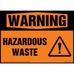 Warning Hazardous Waste