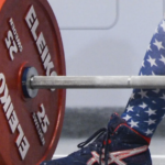 American weight lifting US sock