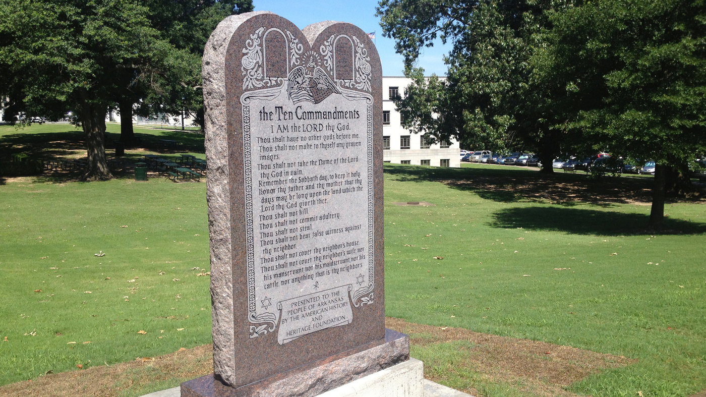Arkansas Ten Commandments Monument
