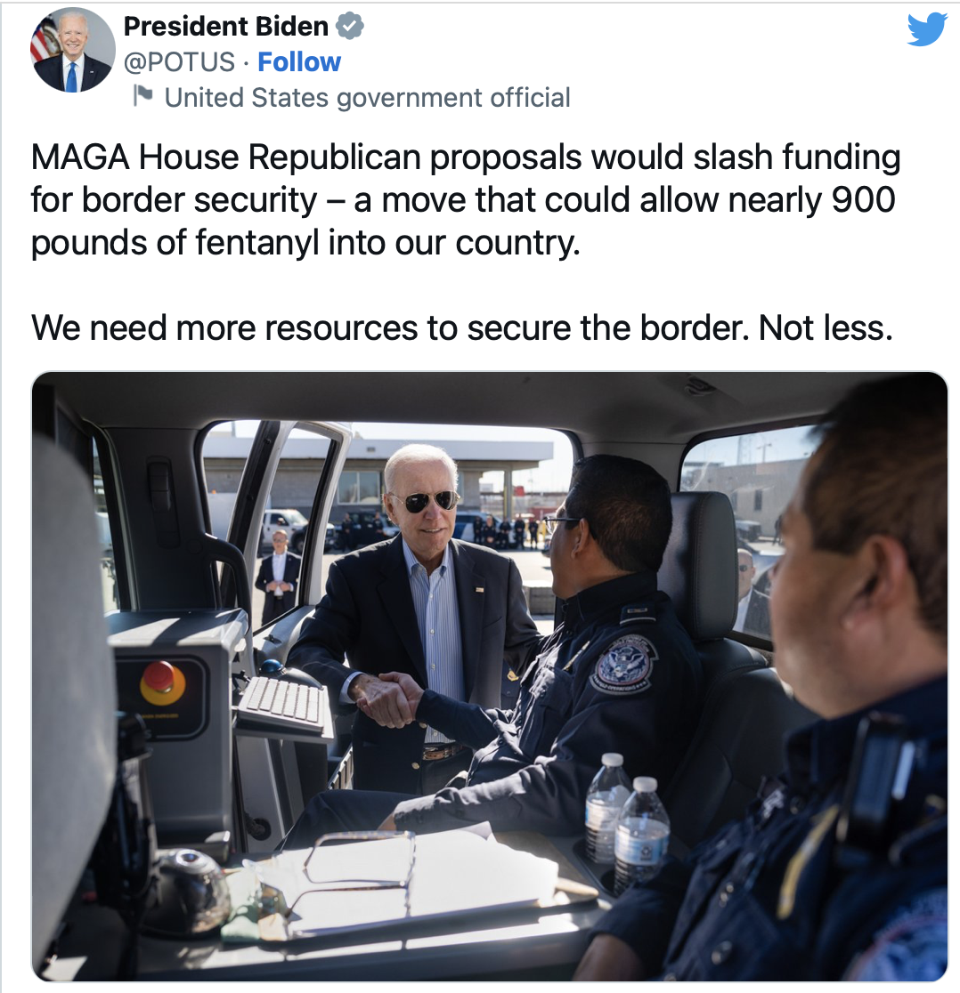 Biden Mocked for Border Claim