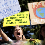 Climate Change protesters march to US Capitol