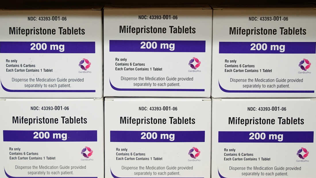 Mifepristone Tablets Boxes
