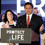 Ron DeSantis and his family - Protect life