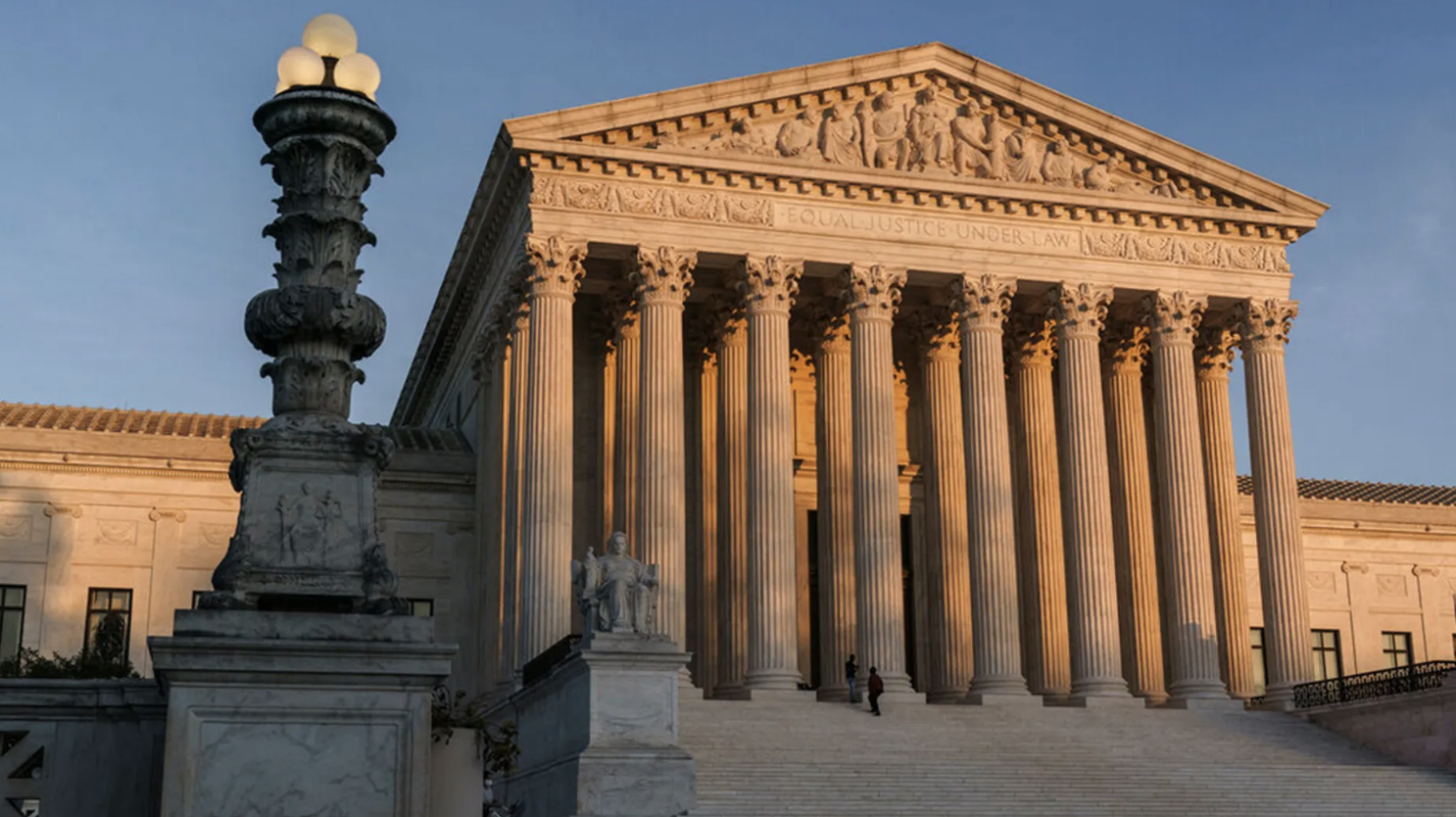 SCOTUS Supreme Court Building twilight