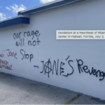 Vandalism - Heartbeat of Miami, Pregnancy Resource Center - Clinic