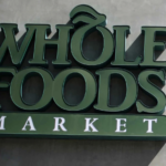Whole Foods - name, logo - on a building