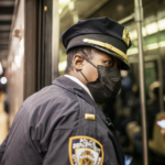 NY Police Officer on Subway