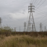 Power lines - power grid