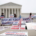 Anti-affermative action protesters