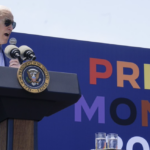 Biden campaigns at Pride rally