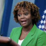 White House press secretary Karine Jean-Pierre