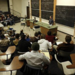 college classroom lecture hall