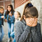 school children bullying - girls