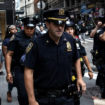 Police on the streets of NYC