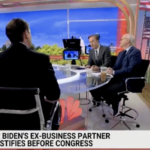 MSNBC news desk - Hunter Biden scandal