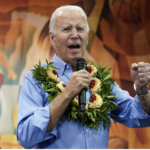 President Joe Biden in Lahaina Maui, HI