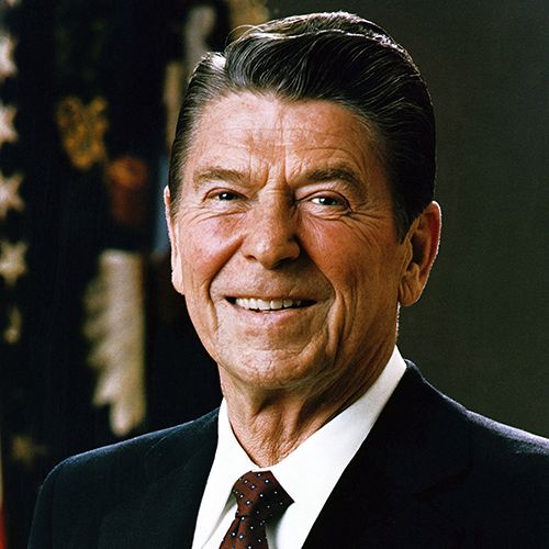 Ronald Reagan Headshot