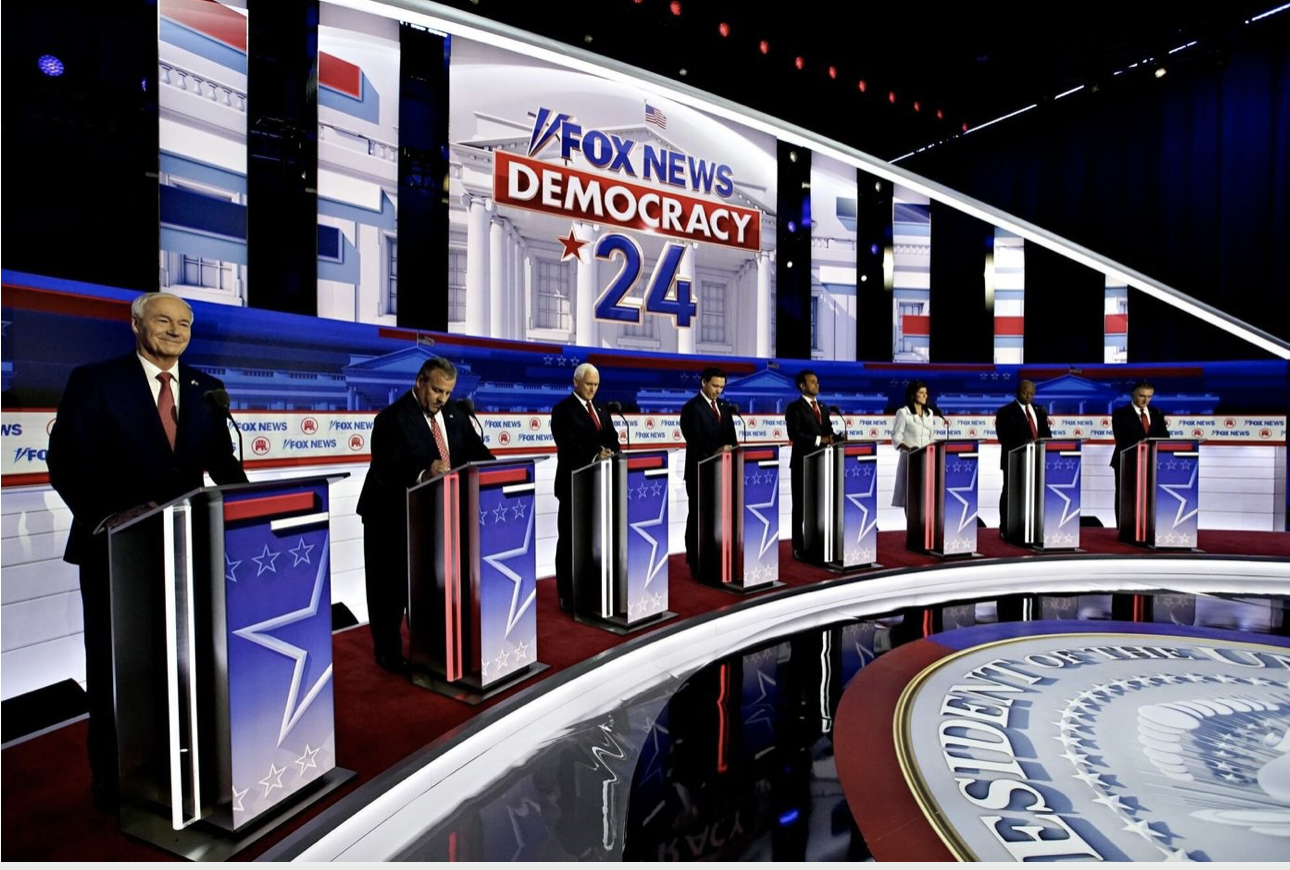 8 Republicans #1 debate