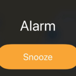 Snooze button