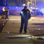 Police investigate scene where many were killed, Chicago