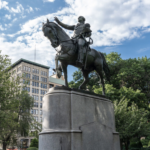 Statue of George Washington in Union Square, NY