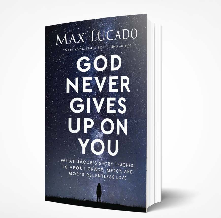 book cover of God Never Gives Up On You
