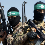 Palestinian soldiers for Hamas