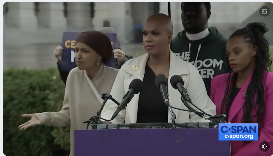 Rep. Ilhan Omar speaks out at press conference - antisemitism