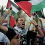 progressives protest against Israel for Hamas