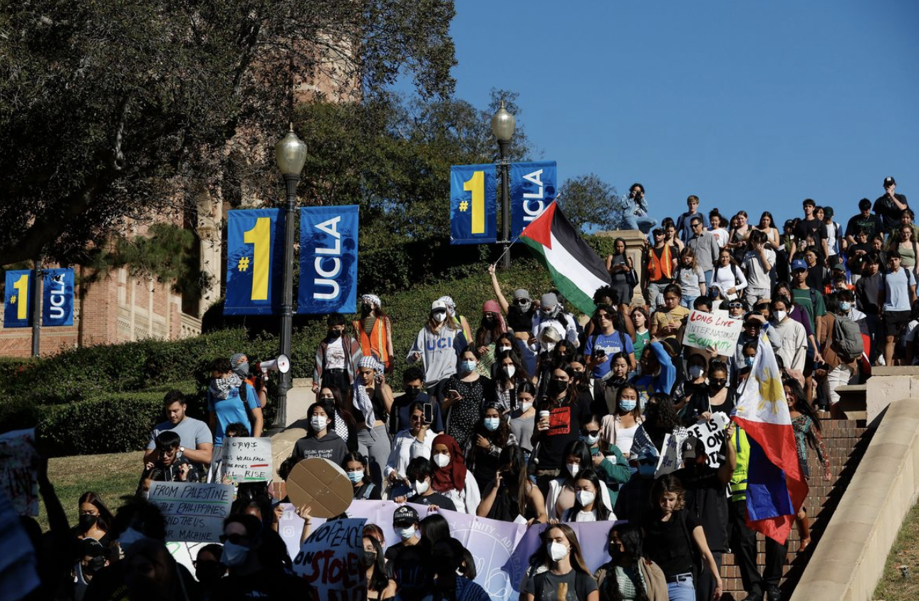UCLA-students-protest-proHamas-antiIsrael