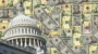 US Capitol and bills