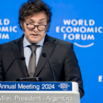 Javier Milei of Argentina at WEF