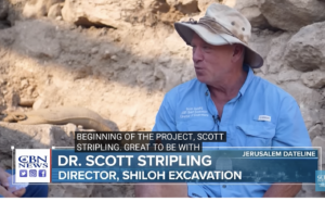 Scott Stripling at Ancient Shiloh