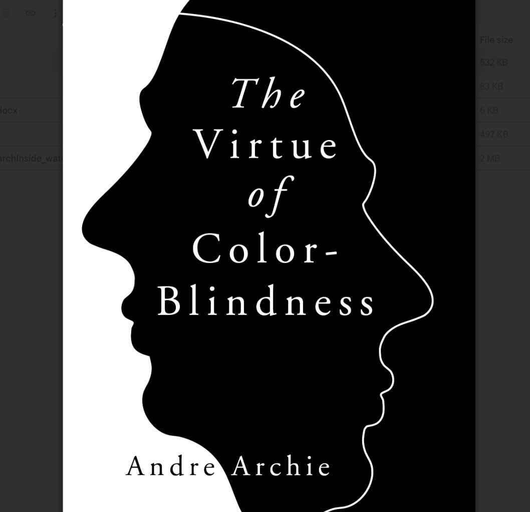 The Virtue of Color-Blindness