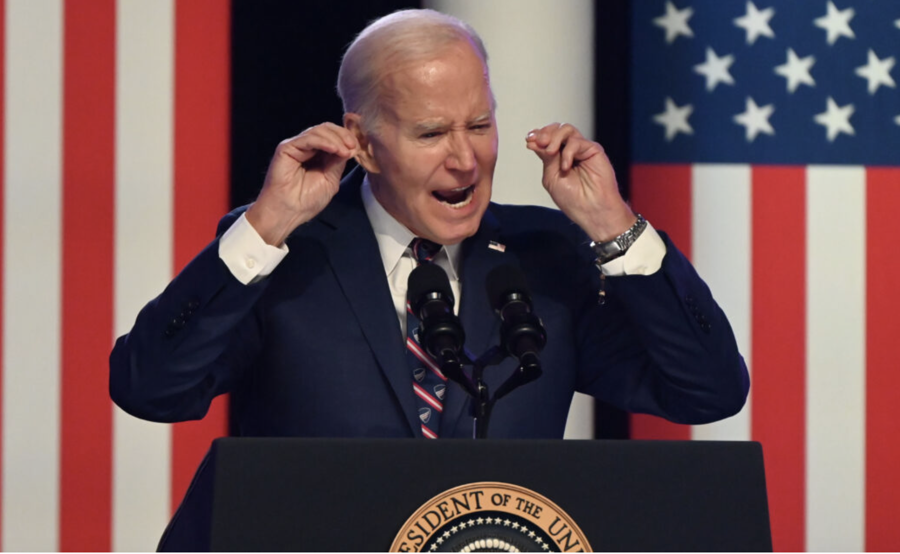 angry biden - valley forge speech