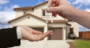 Homeownership - realtor handing over house keys