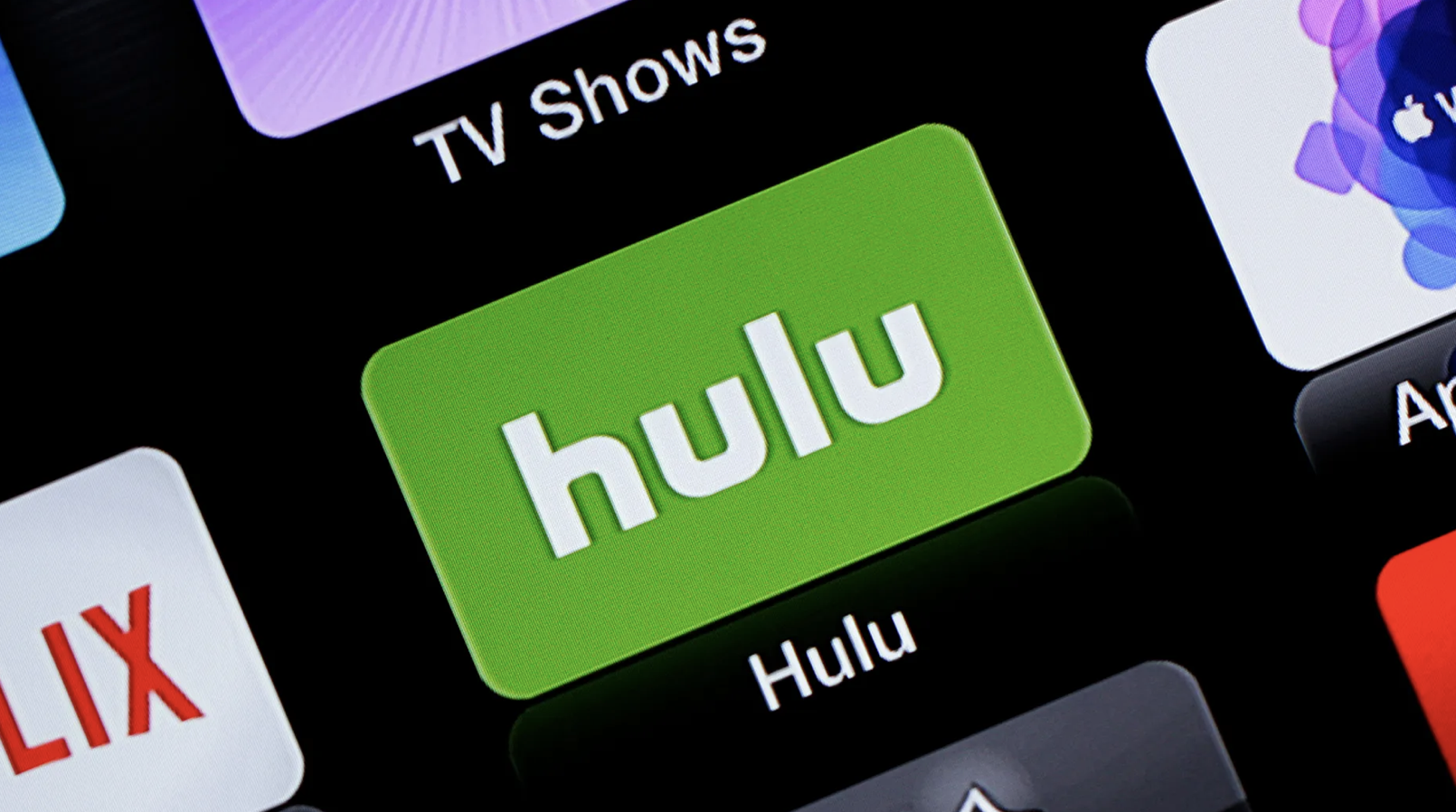 Hulu icon on remote