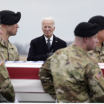 Joe and Jill Biden watch caskets of US soldiers being returned home