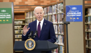 biden speaks at CA Library to forgive student debt