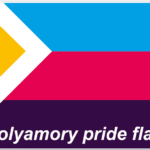 tricolor polyamory pride flag