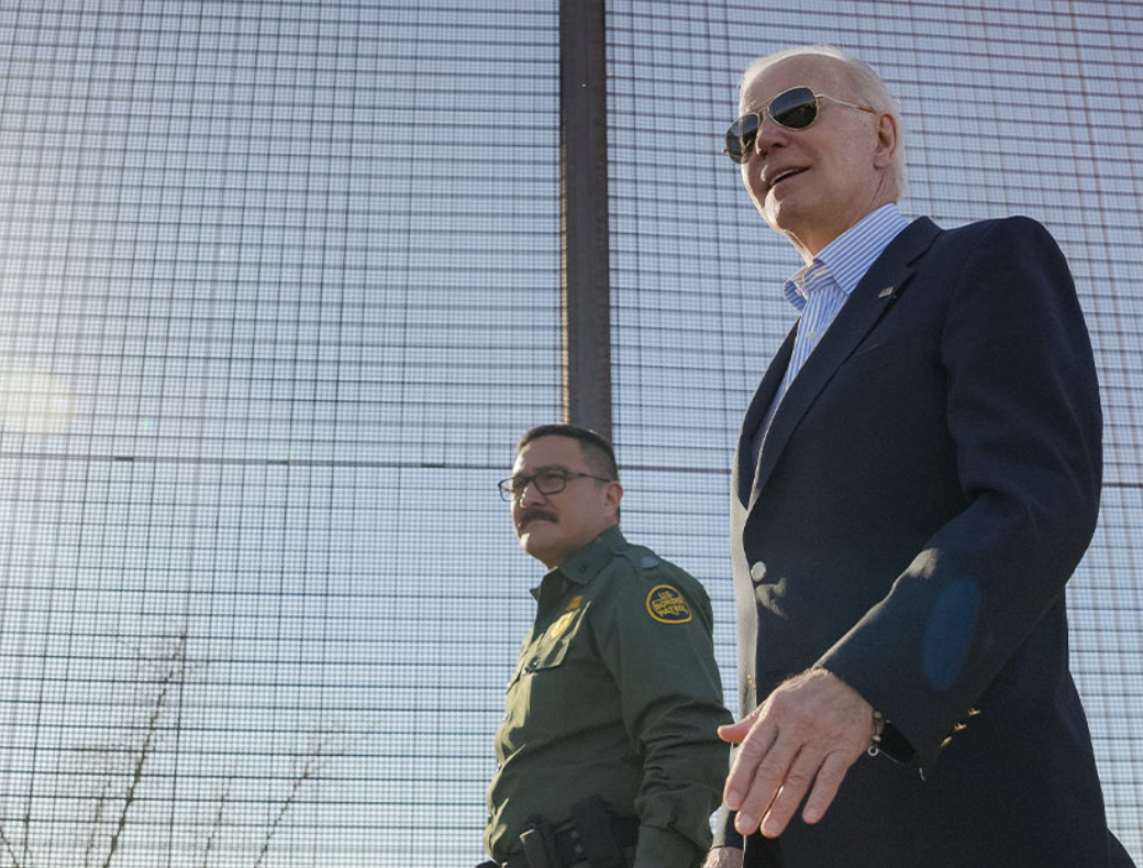 Biden tours southern border