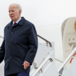 Joe Biden exits Air Force One