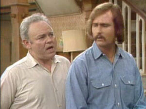 Archie Bunker and Meathead