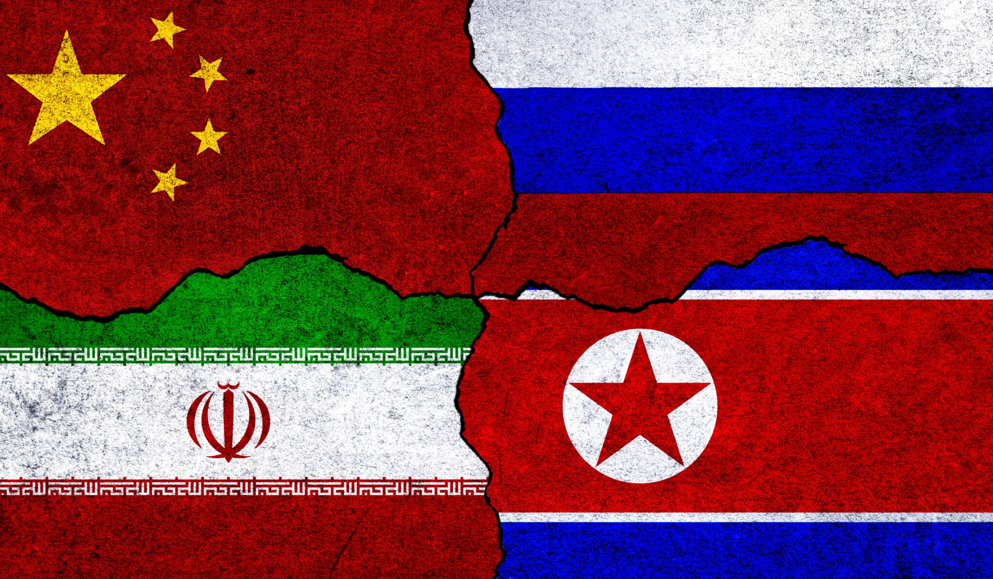 Russia, China, Iran and North Korea